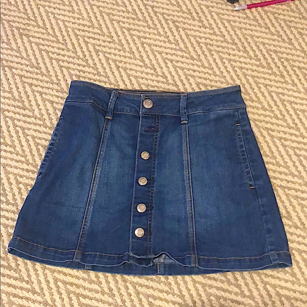 jean skirt